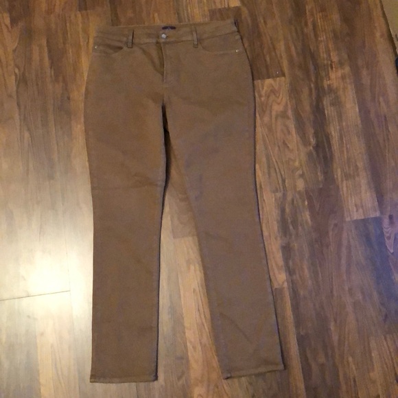 NYDJ Pants - Tan legging pants